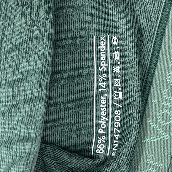 Outdoor Voices Athena Green Crop Top Size Small - Picture 5 of 7